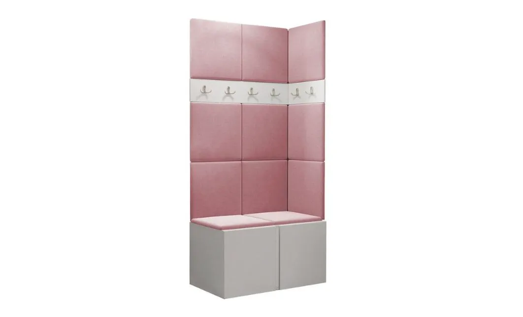 Cuier Hol Luca 9, Alb/Roz - Manila 09 1