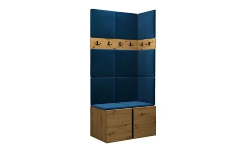 Cuier Hol Luca 9, Artisan/Albastru - Manila 26