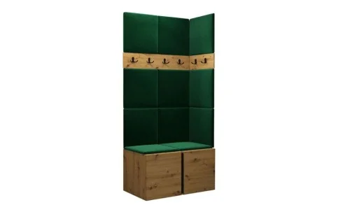 Cuier Hol Luca 9, Artisan/Verde - Manila 35