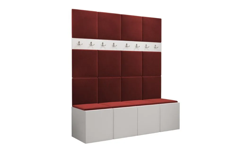 Cuier Hol Luca 13, Alb/Rosu - Manila 23 1