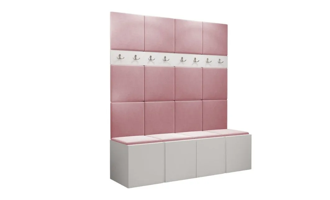 Cuier Hol Luca 13, Alb/Roz - Manila 09 1