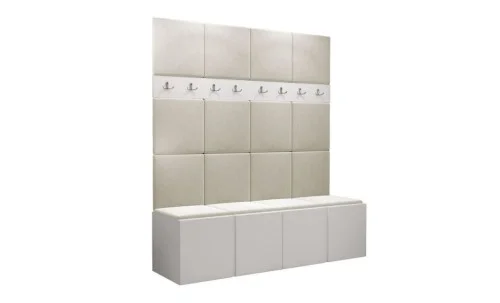 Cuier Hol Luca 13, Alb/Crem - Manila 02