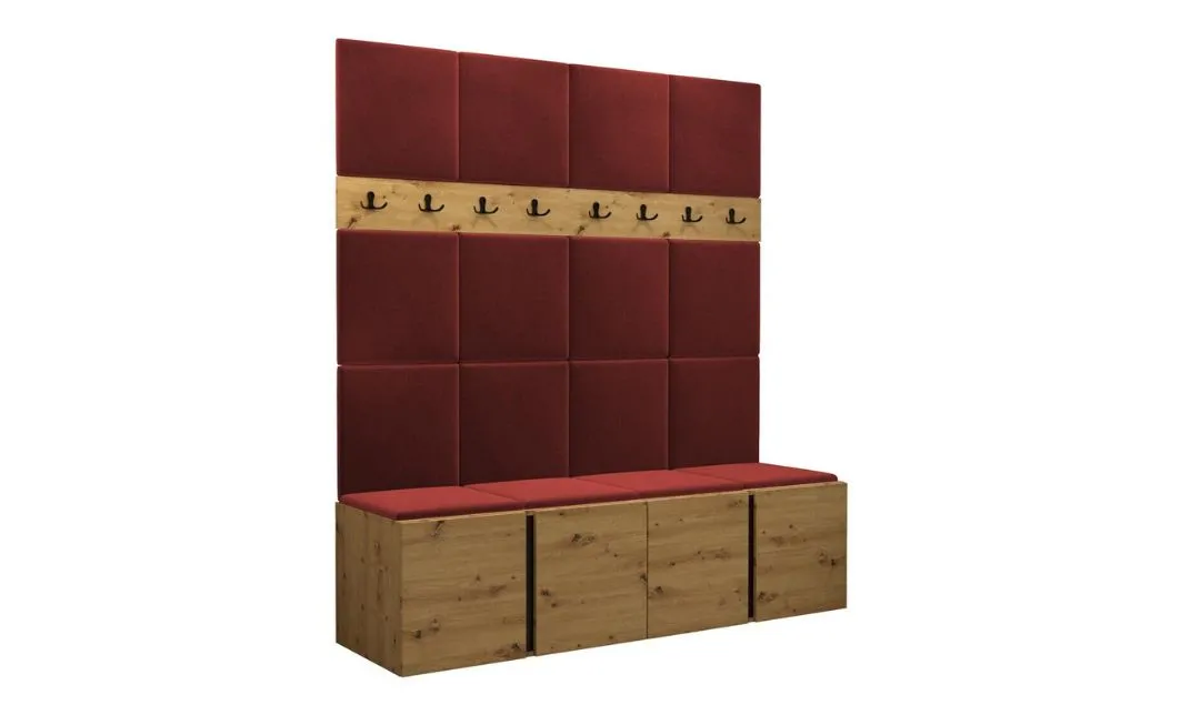 Cuier Hol Luca 13, Artisan/Rosu - Manila 23 1