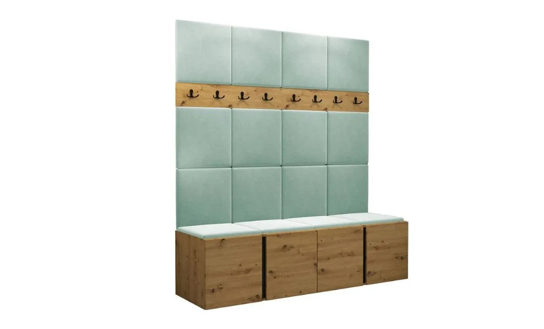 Cuier Hol Luca 13, Artisan/Verde menta - Manila 11 1