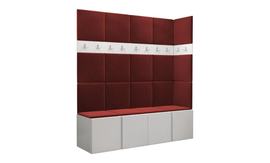 Cuier Hol Luca 12, Alb/Rosu - Manila 23 1