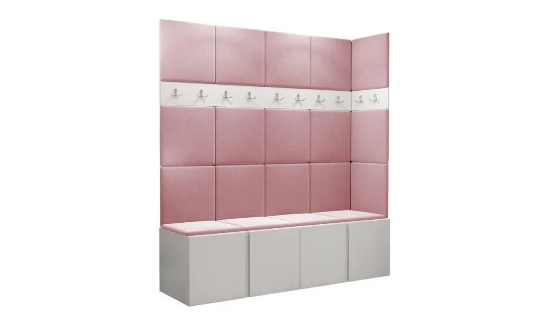 Cuier Hol Luca 12, Alb/Roz - Manila 09 1