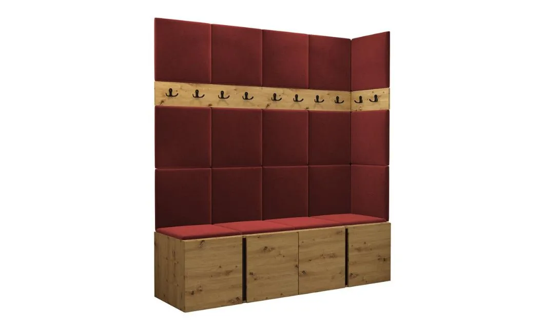 Cuier Hol Luca 12, Artisan/Rosu - Manila 23 1