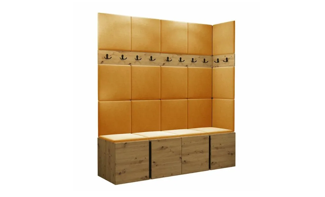 Cuier Hol Luca 12, Artisan/Galben - Manila 32 1