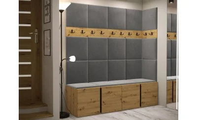 Cuier Hol Luca 12, Artisan/Gri - Manila 16