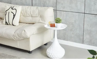 Masuta Cafea KJCT009 Alb Masuta Cafea KJCT009 Alb