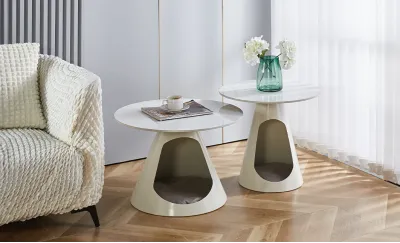 Set Masuțe Cafea KJCT065 White     Set Masuțe Cafea KJCT065 White