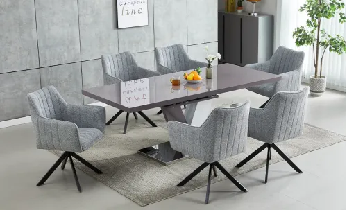 Masa Living Extensibila Gri KJT384 