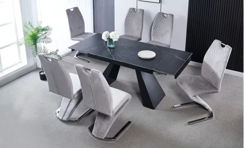 Masa Living Extensibila Negru KJT416 