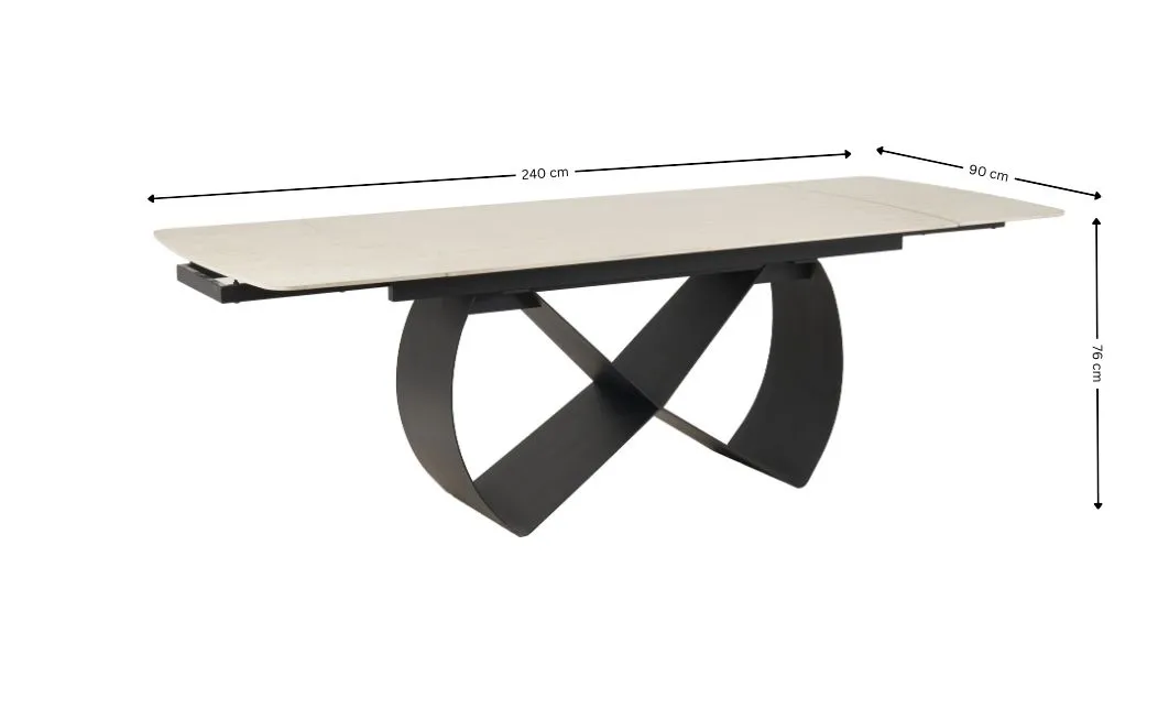 Masa Living Extensibila Blat Ceramic KJT4714 2