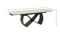 Masa Living Extensibila Blat Ceramic KJT4714 2