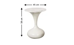 Masuta Cafea KJCT008 White