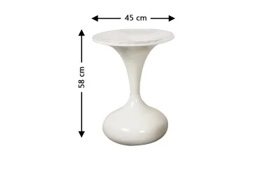 Masuta Cafea KJCT008 White Masuta Cafea KJCT008 White