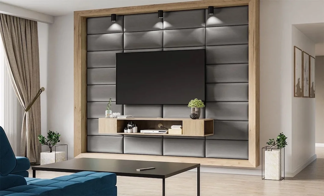 Panou tapitat pentru perete, 60x30 cm, Manila16 3