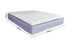 Saltea Lavanda, 180x200x33cm