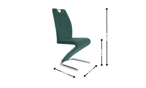 Scaun Living F692 Verde