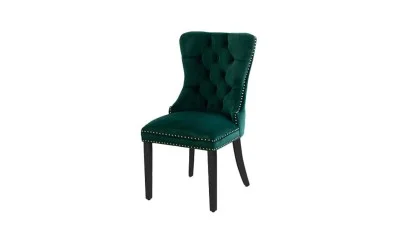 Scaun Living KJC005 Verde/Negru