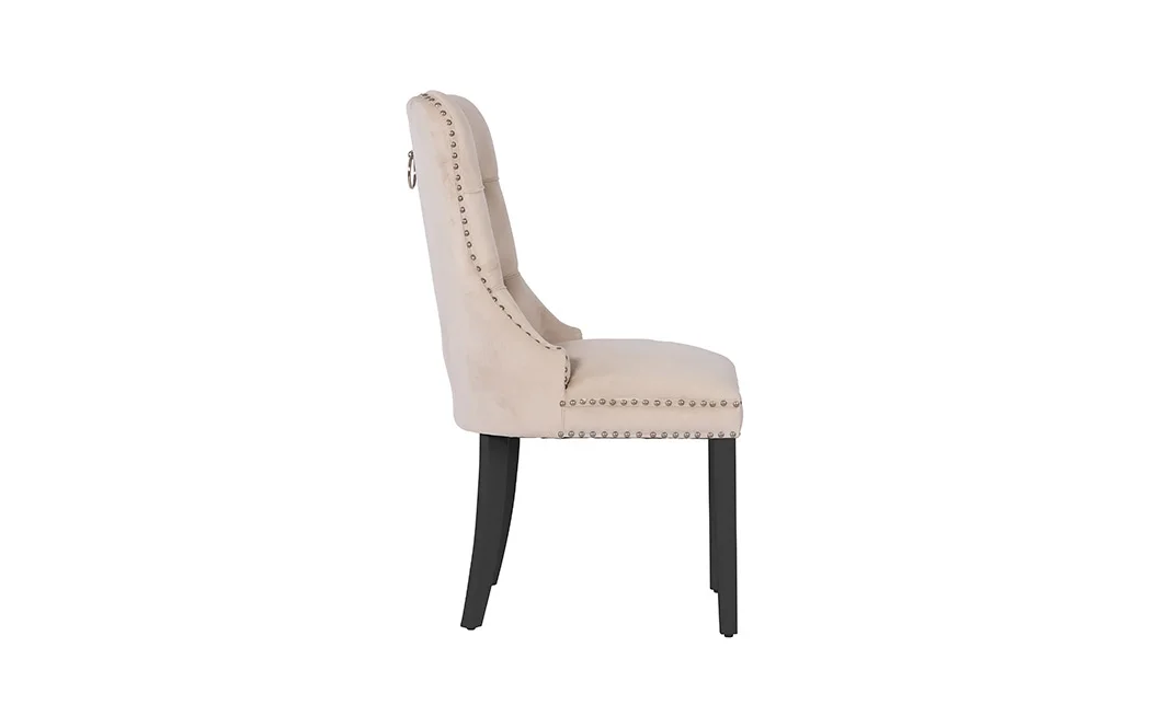 Scaun Living KJC005 Bej/Negru 2