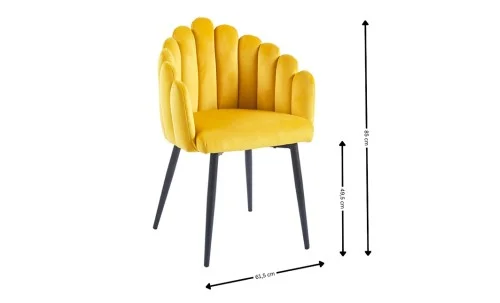 Scaun Living KJC113 Galben