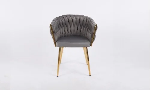 Scaun Living Tapitat KJC12 Gri