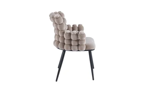 Scaun Living Tapitat KJC374 Bej