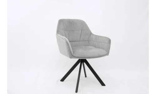 Scaun Living Tapitat KJC3846 Gri