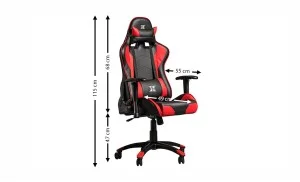 Scaun Gaming OC139 Negru + Rosu