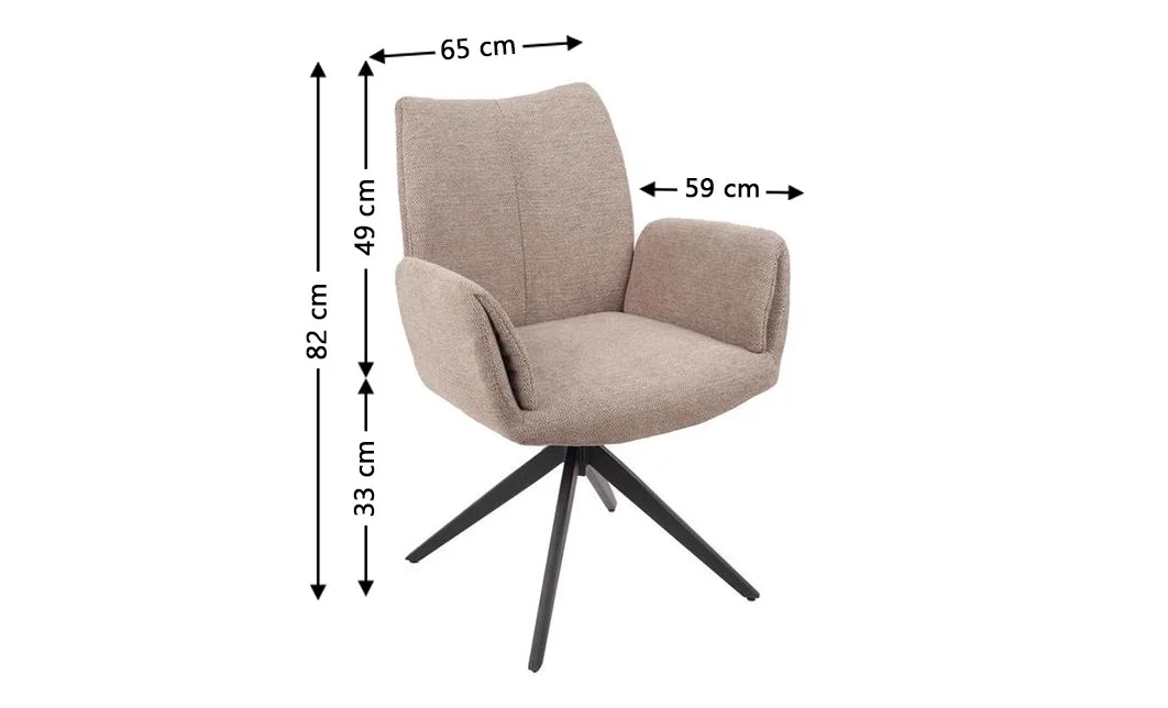 Scaun Living Rotativ KJC77 Maro 1