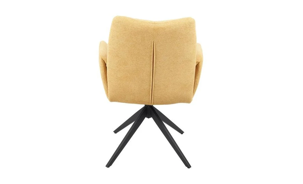 Scaun Living Rotativ KJC77 Galben 5