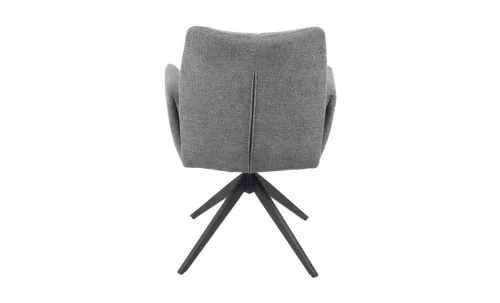 Scaun Living Rotativ KJC77 Gri Închis