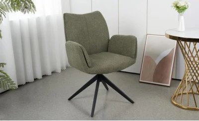 Scaun Living Rotativ KJC77 Verde