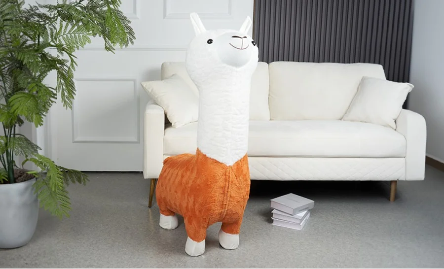 Taburet Alpaca KJP4336, Portocaliu Taburet Alpaca KJP4336, Portocaliu