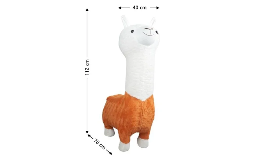 Taburet Alpaca KJP4336, Portocaliu Taburet Alpaca KJP4336, Portocaliu 1