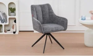 Scaun Living Rotativ DCM0112AS Gri