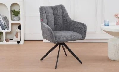 Scaun Living Rotativ DCM0112AS Gri