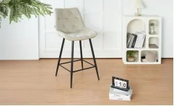 Scaun Bar KJC274 Bej