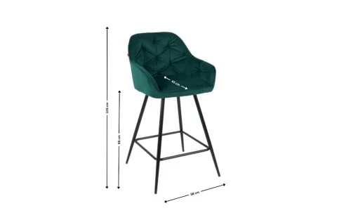 Scaun Bar KJC275 Verde