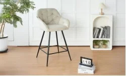 Scaun Bar KJC275 Bej