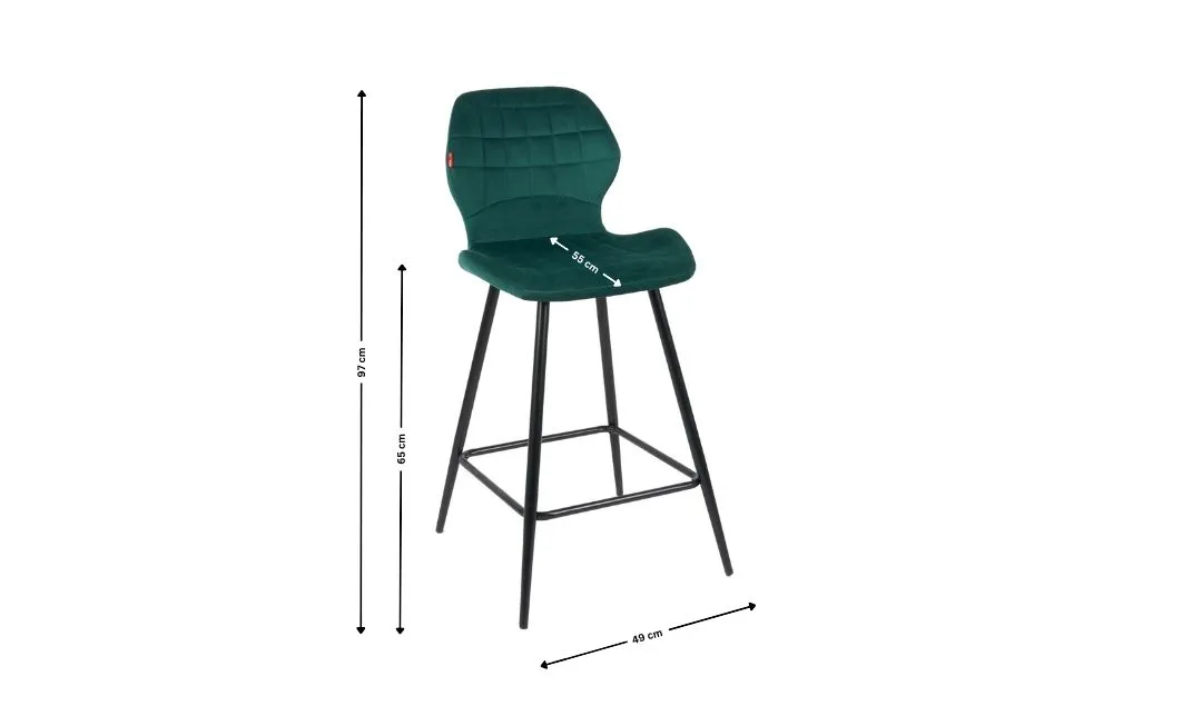 Scaun Bar KJC280 Verde 6