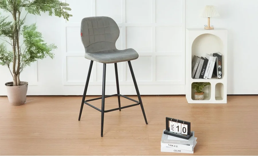 Scaun Bar KJC280 Gri