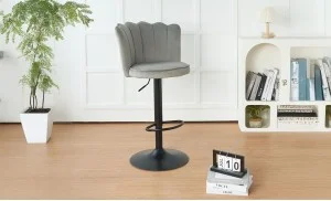 Scaun Bar KJC341 Gri