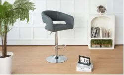 Scaun Bar KJC344 Gri