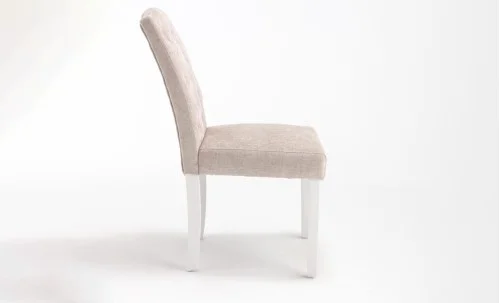 Scaun Living KJCLM056 Bej/Alb