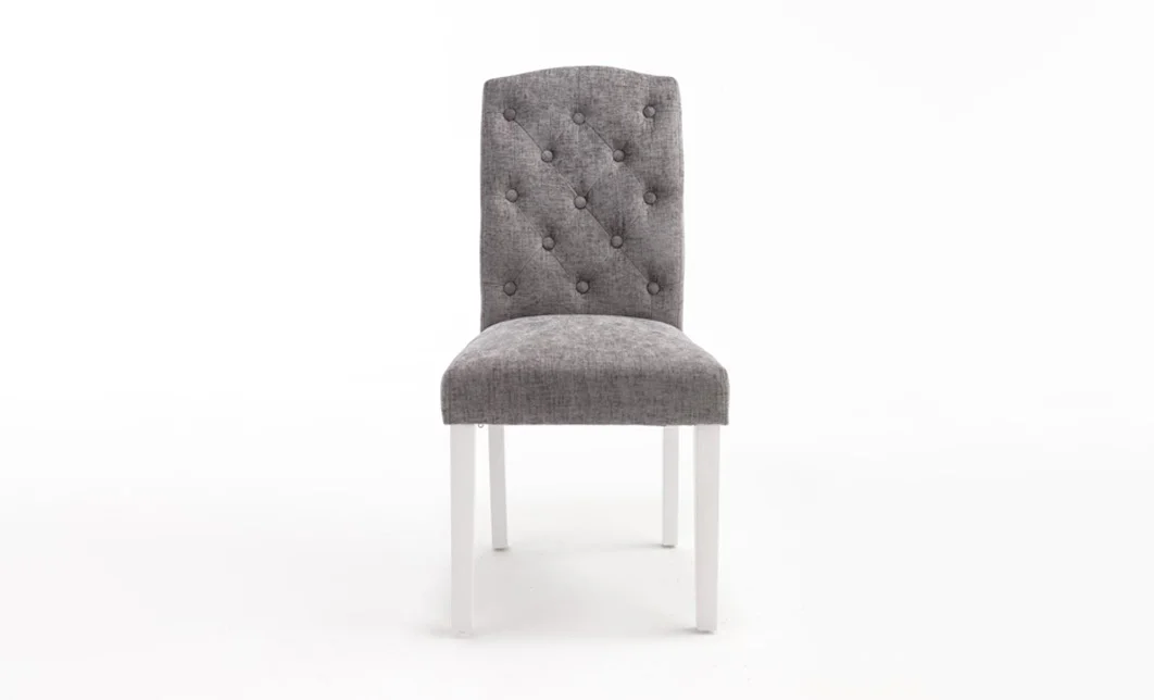 Scaun Living KJCLM056 Gri/Alb 4