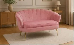Canapea Marbella KJL2130, Roz