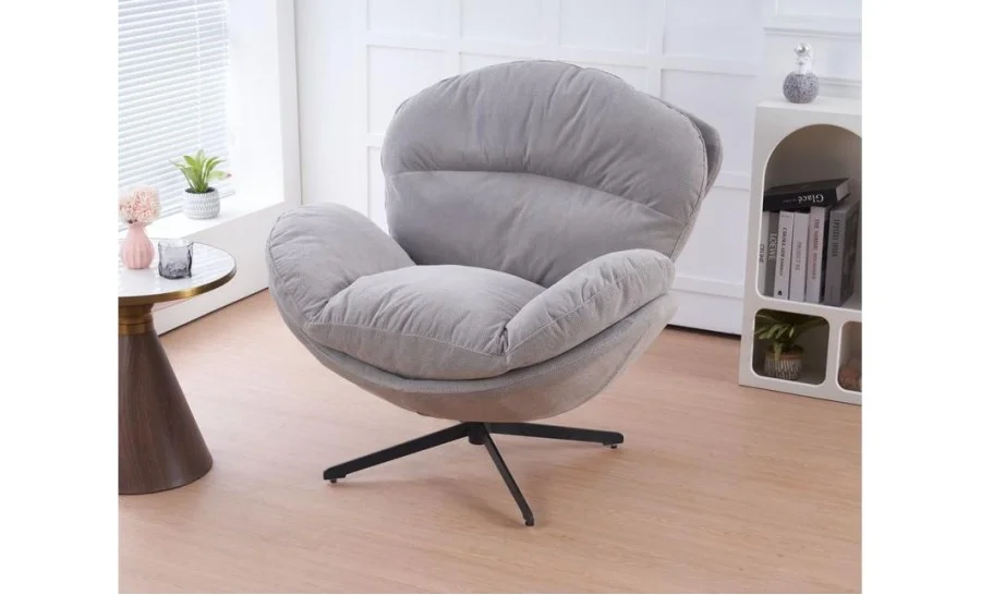 Fotoliu Living Rotativ KJLC062 Gri